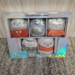 Disney 100 • Squishmallows • 5" • Box Set of 5 Characters • NWT